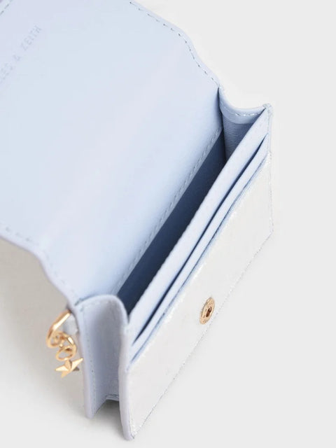 Velvet Embellished Card Holder