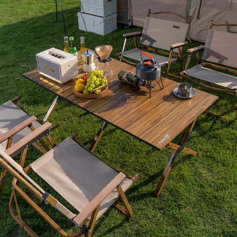 طاولة الرحلات القابلة للطي