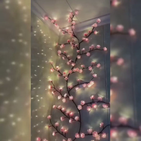 أغصان الكرز المضيئة لغرفة الأحلام
